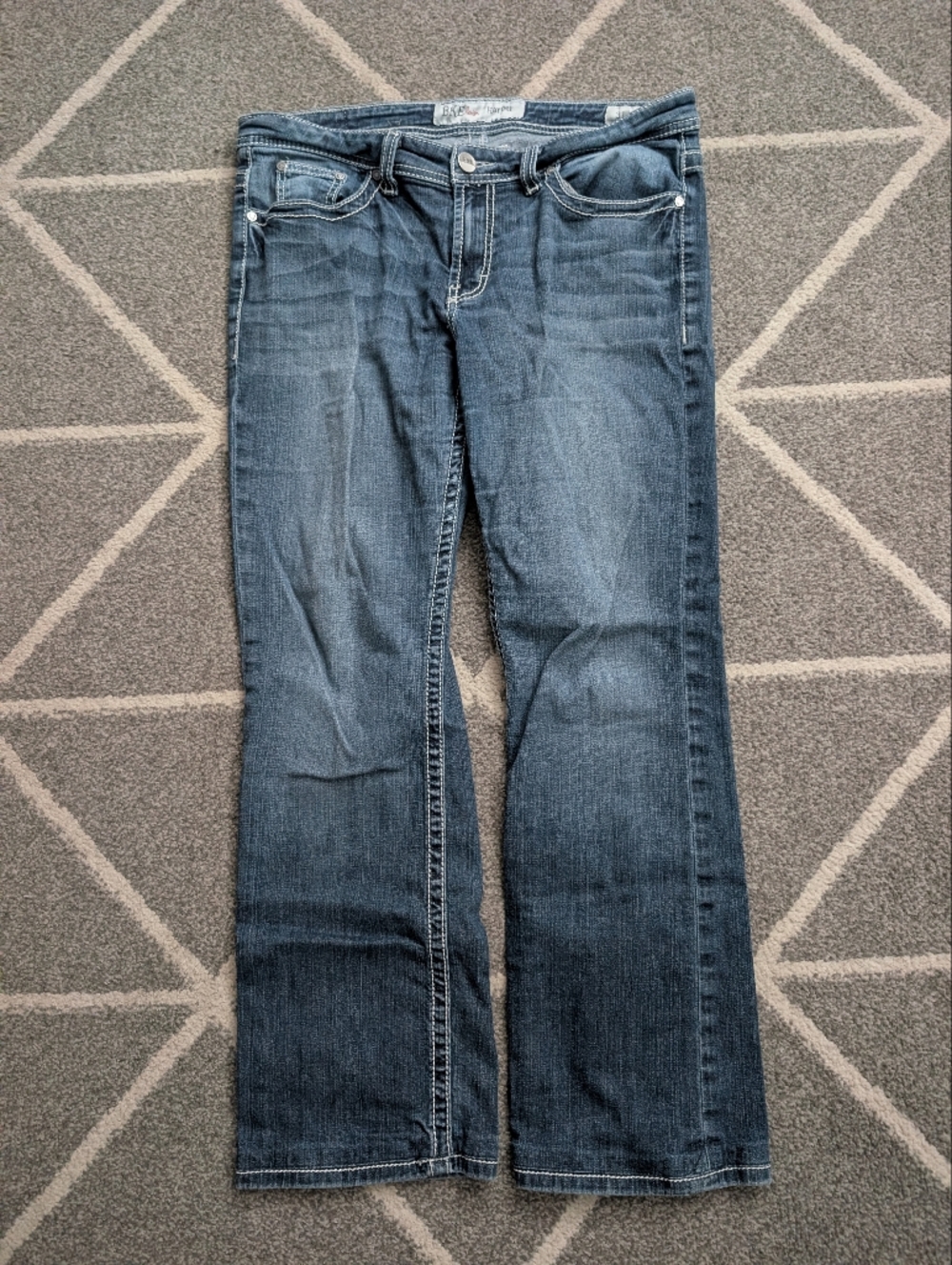 BKE Denim Harper Bootcut Straight Leg Denim Jeans Size 31
